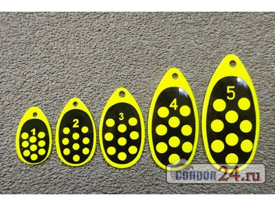 Лепесток для блесны GR Aglia Fluo, цвет 036